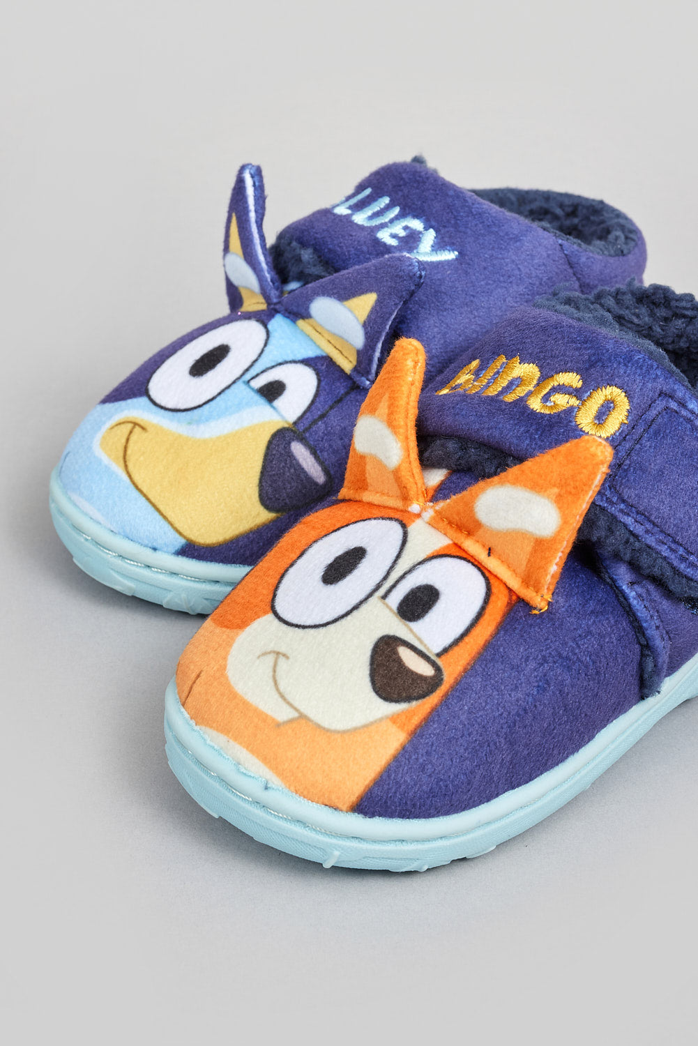 BLUEY SPLIT FUR SLIPPER