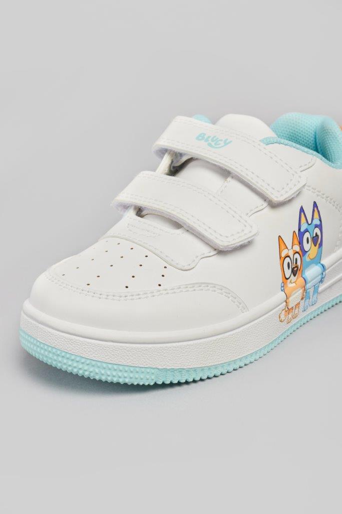 BLUEY WHT/BLU PU TRAINER