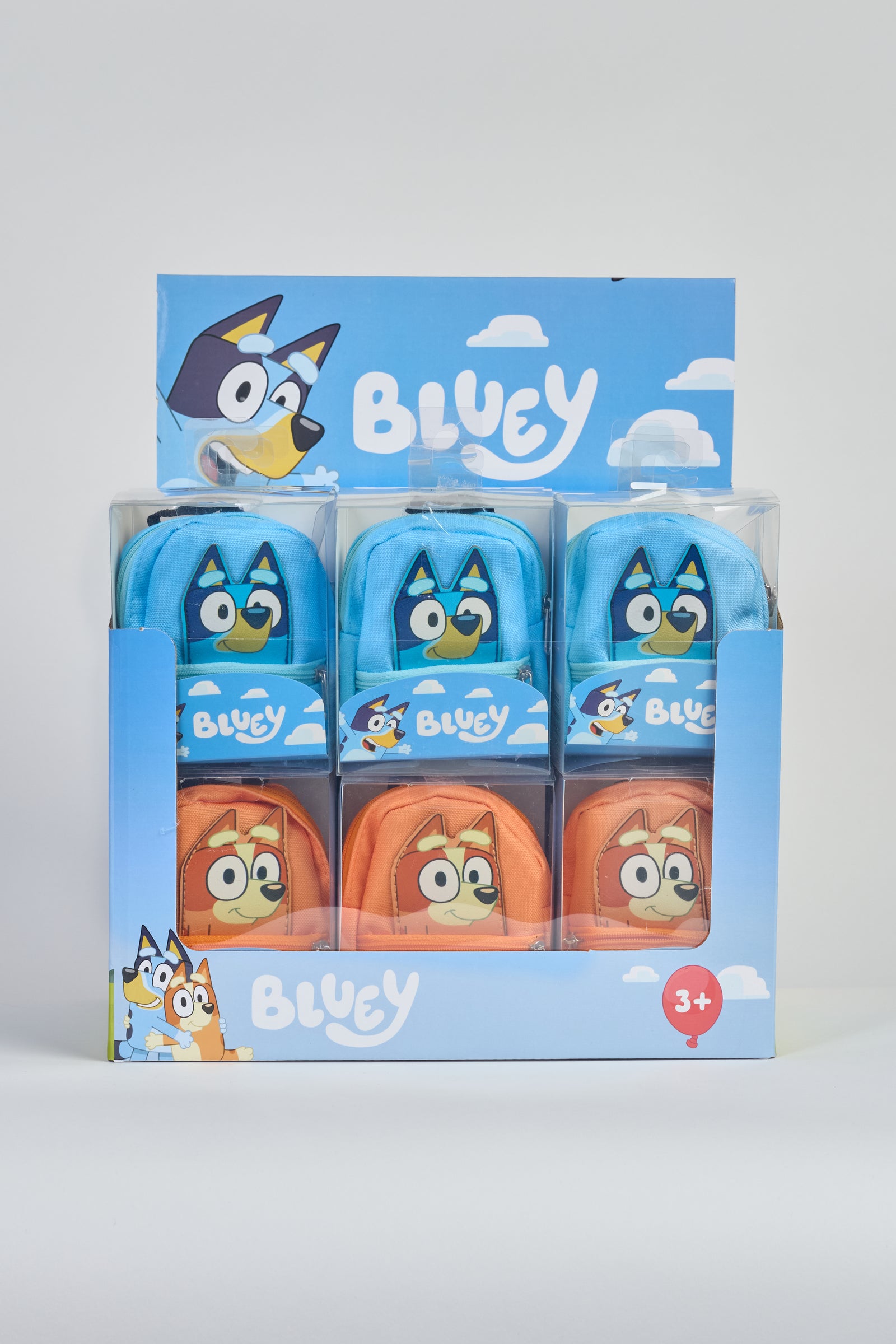 BLUEY AND BINGO MINI BACKPACKS & CDU