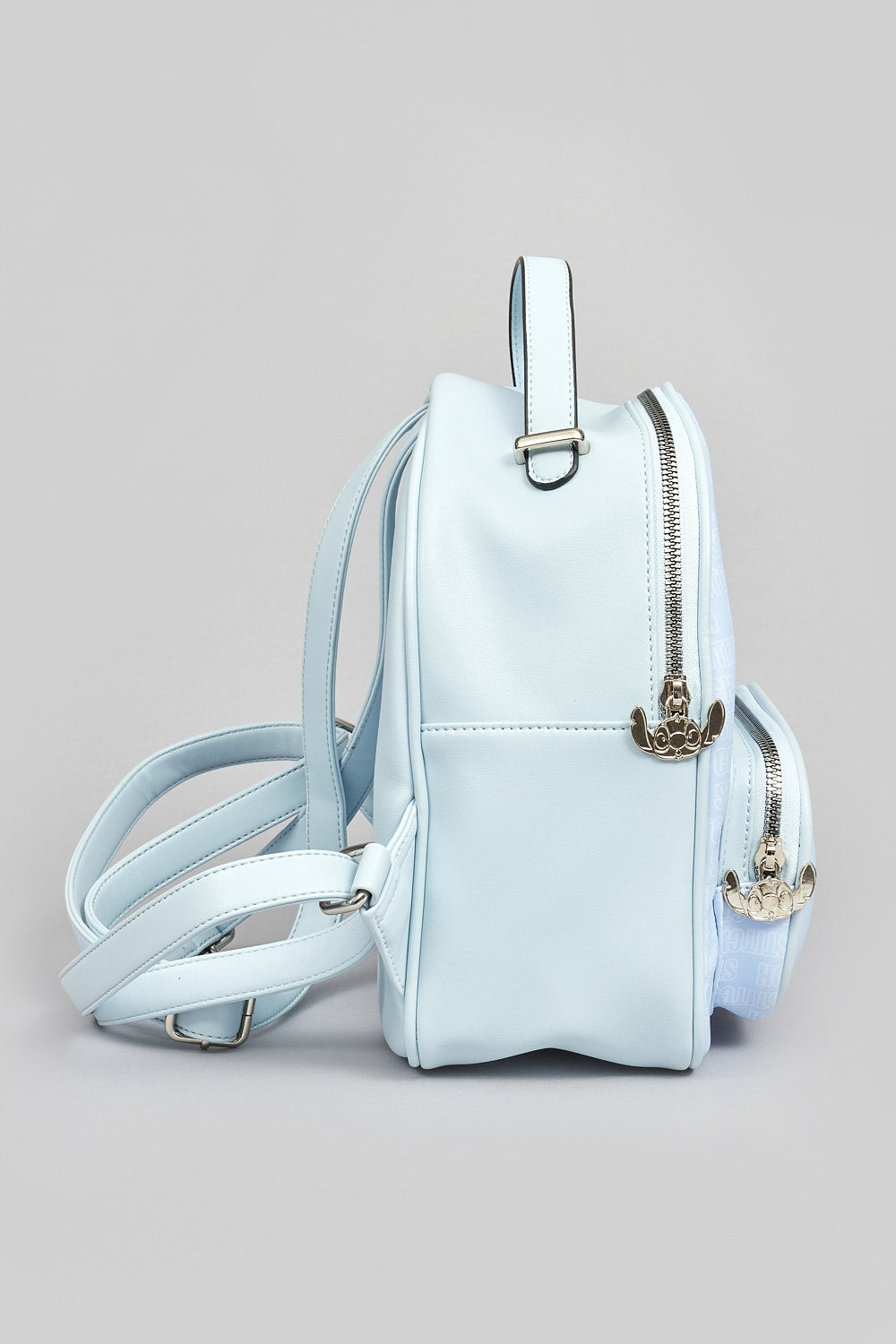 baby blue mini backpack STITCH MINI FASHION BACKPACK