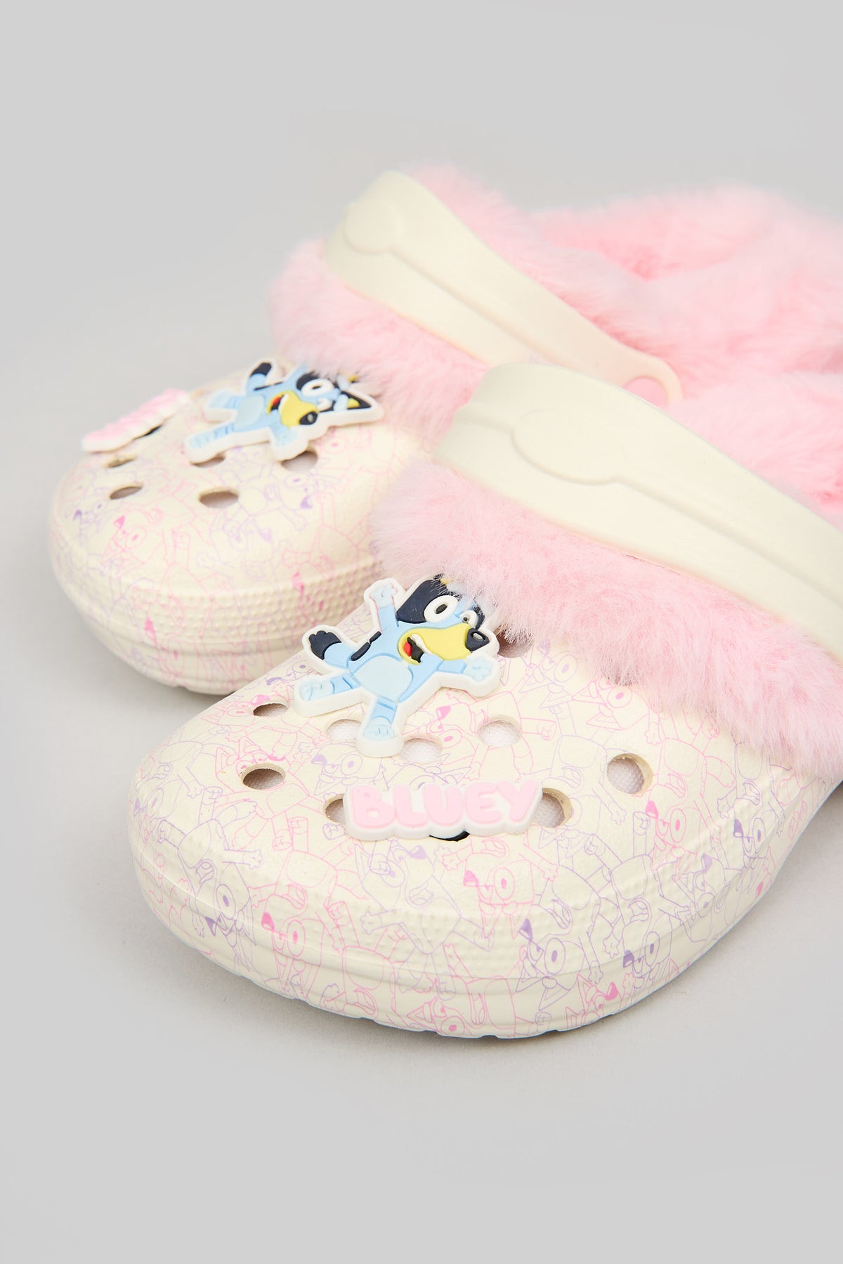 BLUEY PINK JUMP CLOG