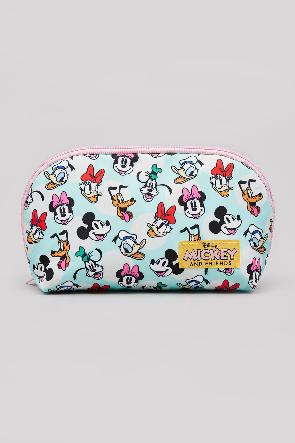 MICKEY AND FRIENDS ‘STRIKE A POSE’ TURQUOISE MAKE UP BAG