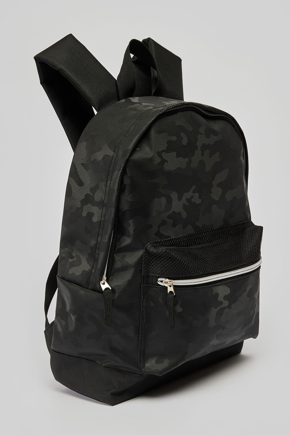 CAMO MESH POCKET BACKPACK