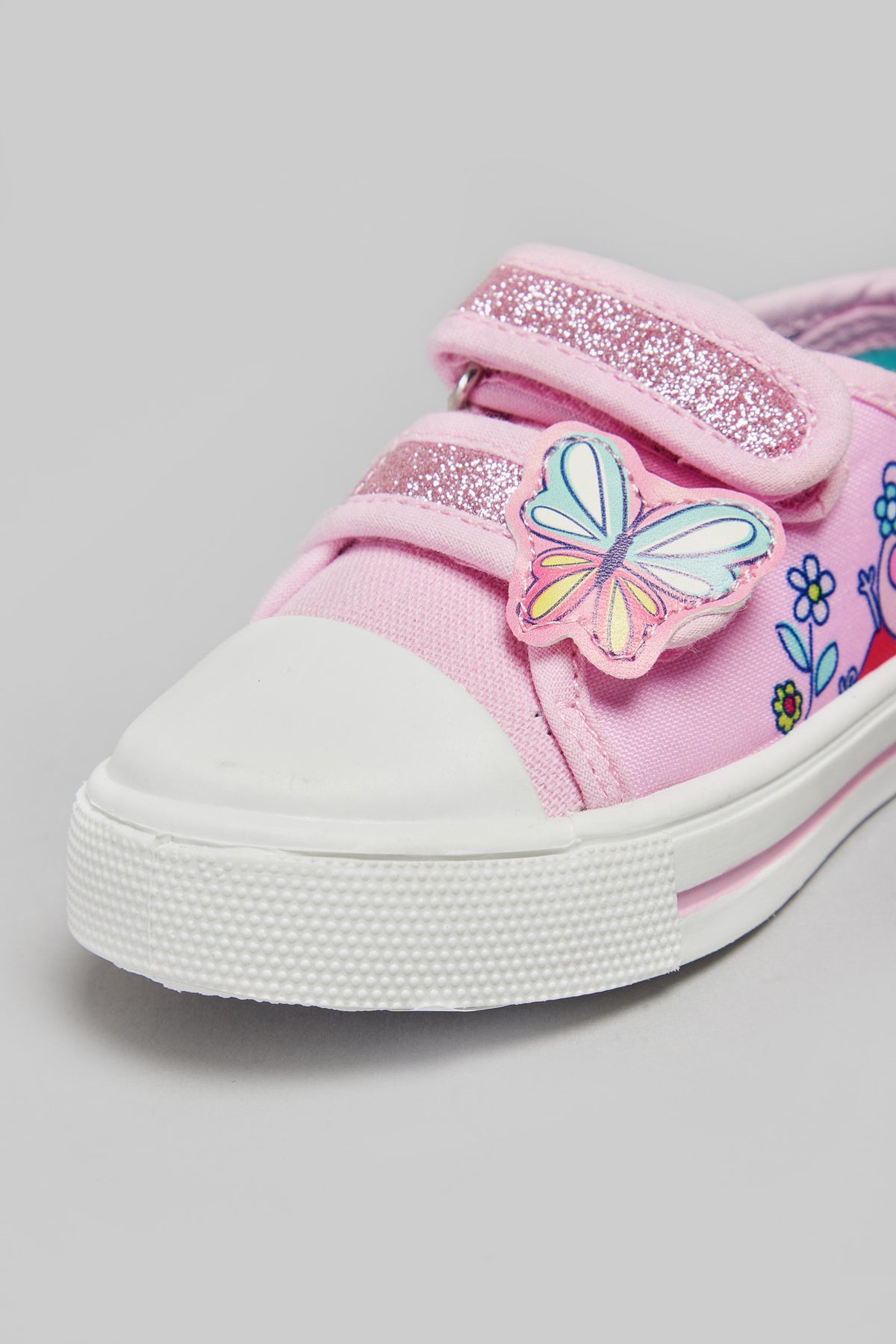 PEPPA LYRA TWIN BAR CANVAS LOWTOP