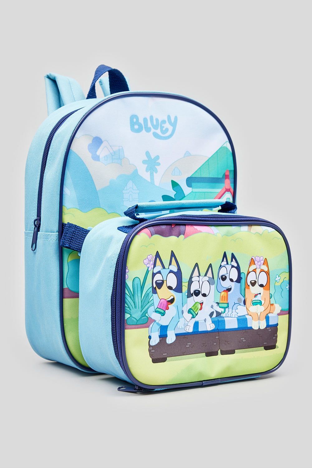 BLUEY COUSINS BACKPACK WITH LUNCH BAG