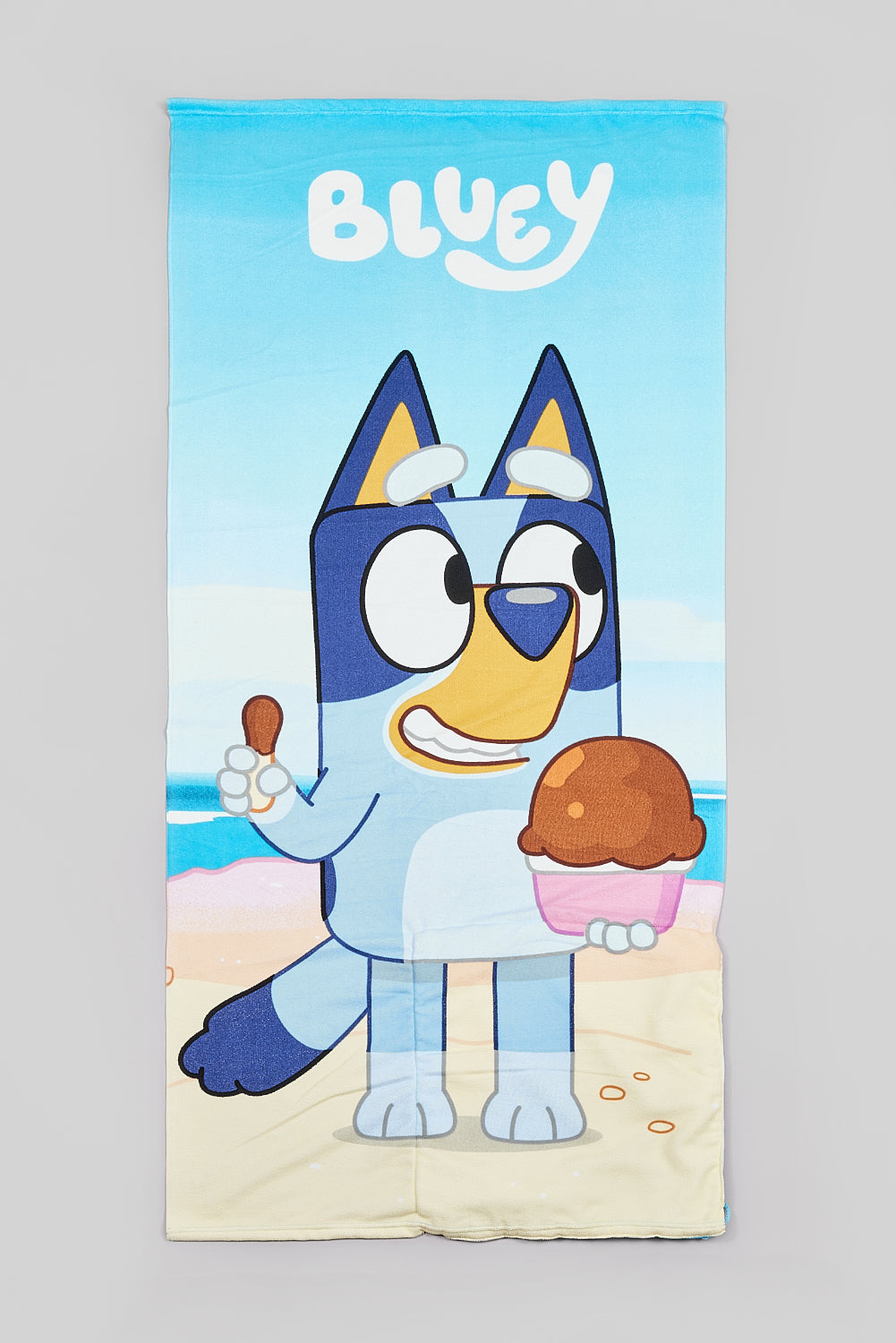 BLUEY ICE CREAM FOLD-OUT TOWEL BACKPACK