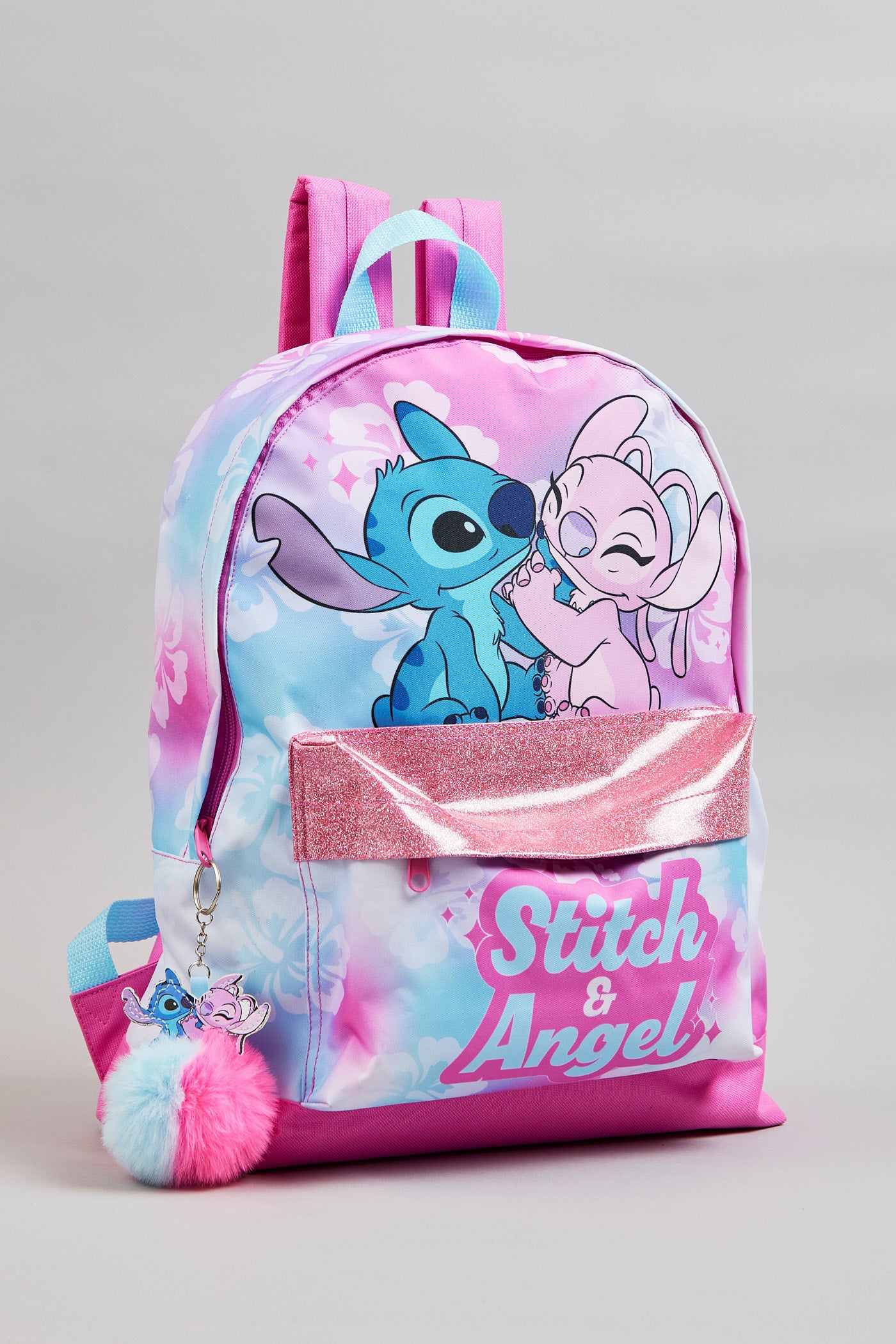 STITCH AND ANGEL PINK BLUE FLWR ROXY