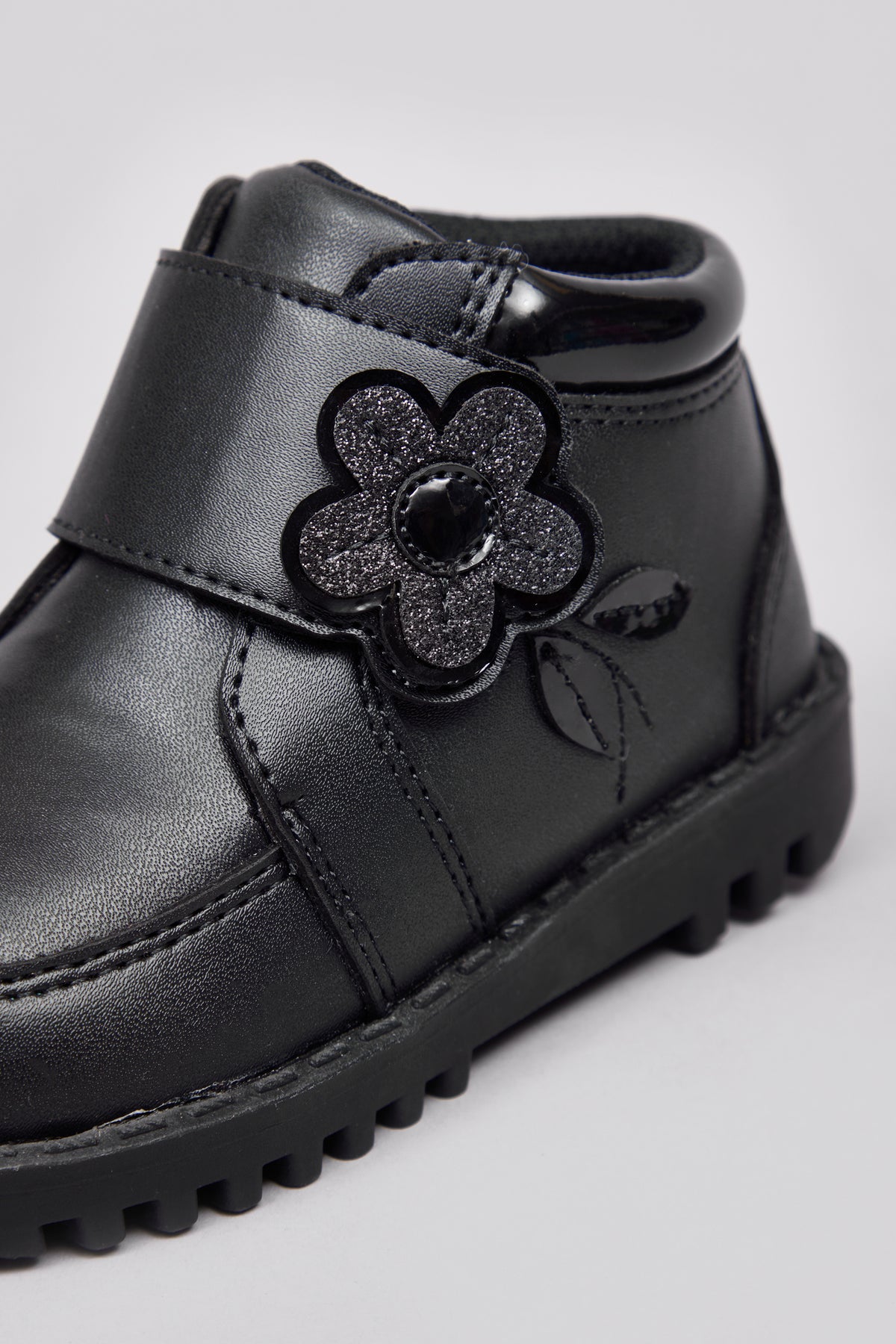 BMS PATSY PATENT FLOWER BOOT