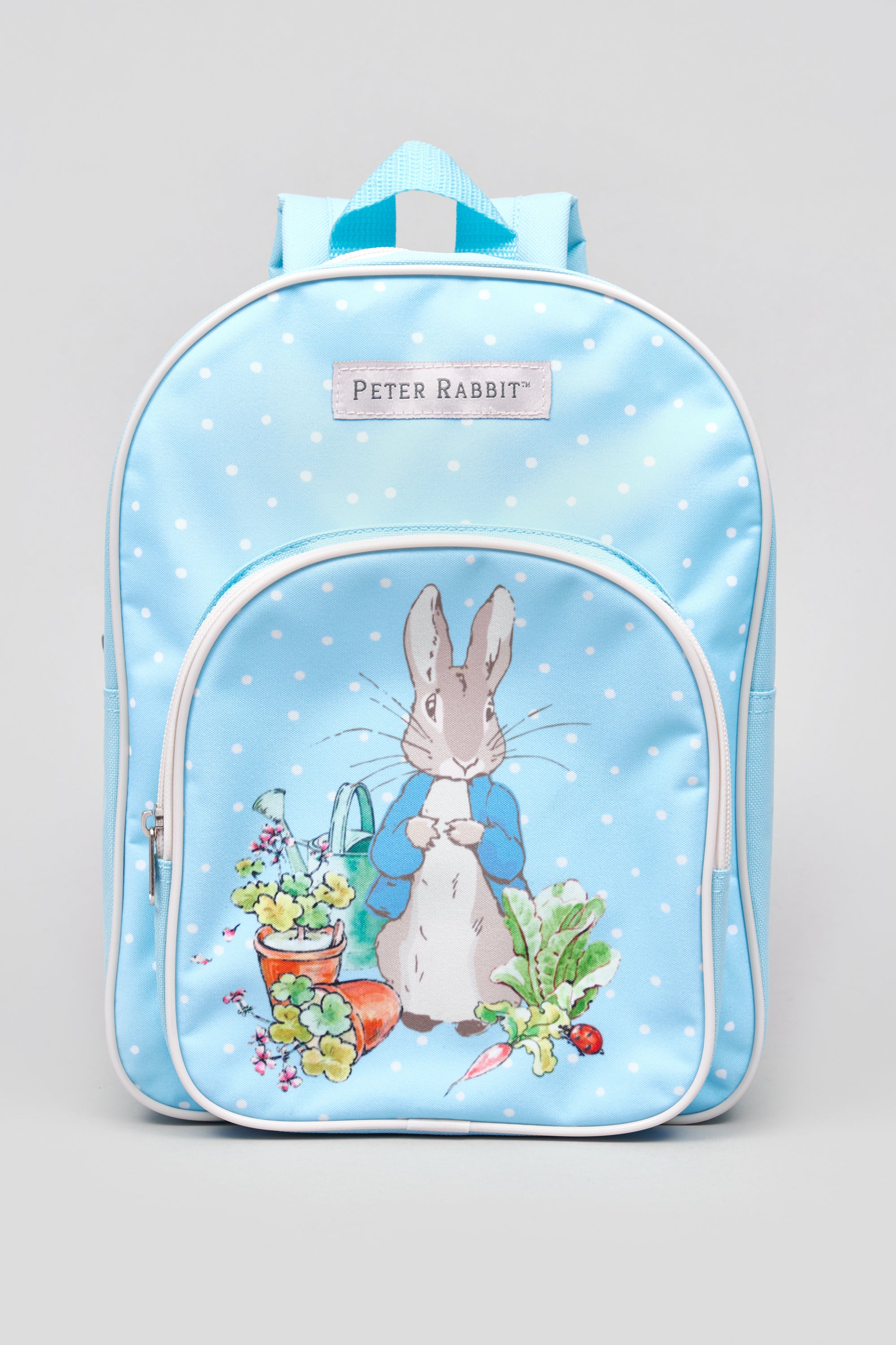 PETER RABBIT BLUE POLKA DOT CLASSIC ARCH BACKPACK